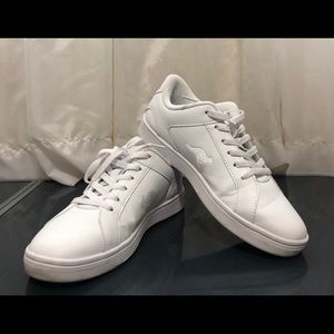 White sneakers